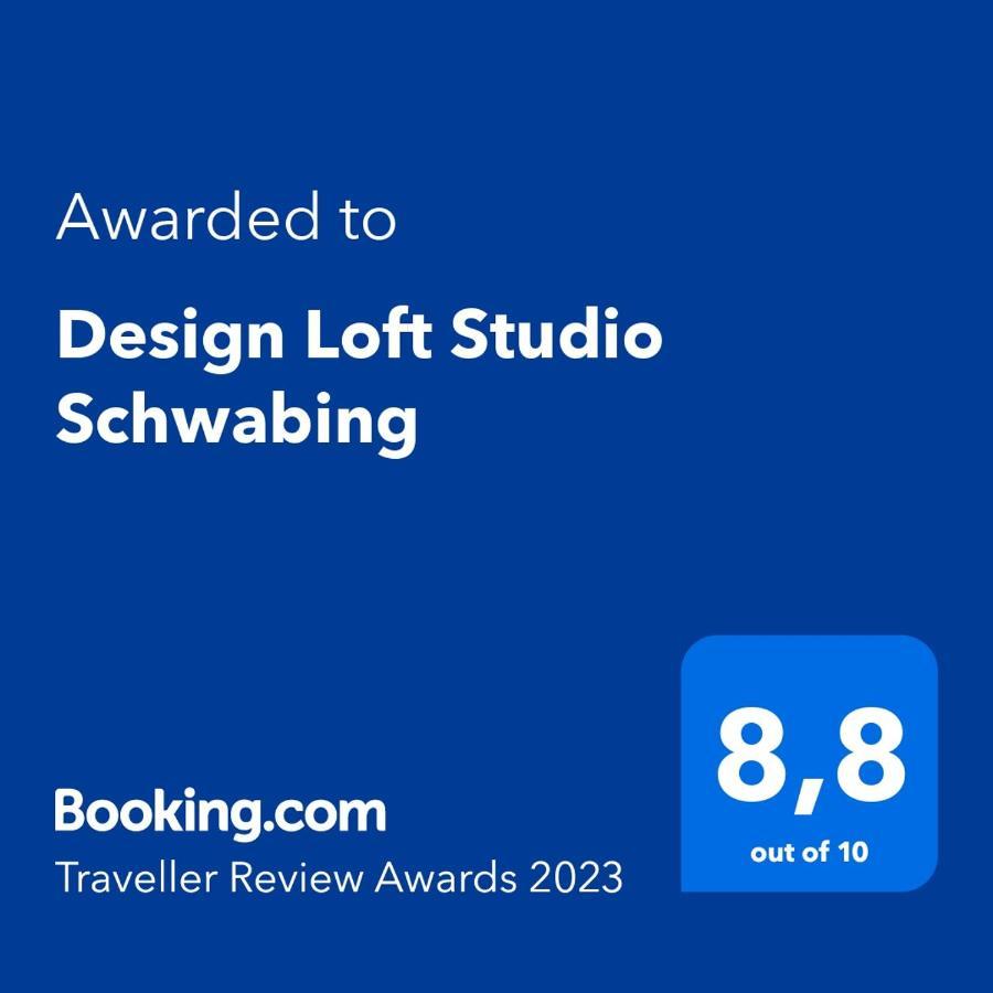 Design Loft Studio Schwabing Apartment Munchen Bagian luar foto